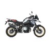 BOS uitlaatdemper Dunefox zwart BMW F750/850GS