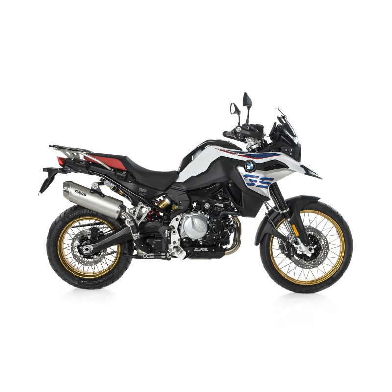 BOS uitlaatdemper Dunefox RVS BMW F750/850GS