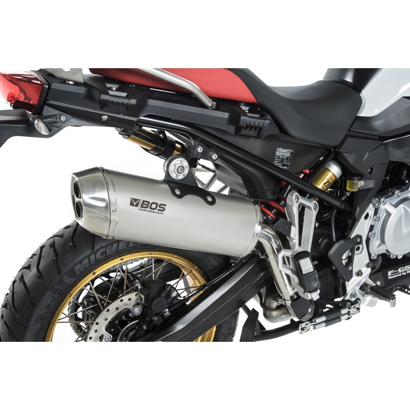 BOS uitlaatdemper Dunefox RVS BMW F750/850GS