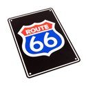 Bike It Aluminium Parking Sign - Route 66