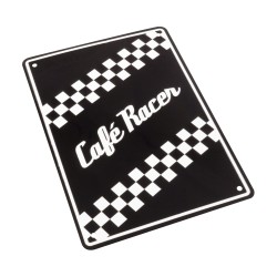 Bike It Aluminium Parking Sign - Caf� Racer