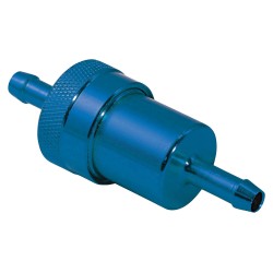 Original Anodised Blue 6mm Fuel Filter