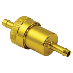 Original Anodised Gold 6mm Fuel Filter