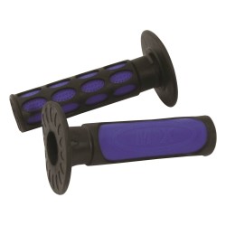 Bike It 2-Tone MX Grips blauw