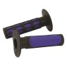 Bike It 2-Tone MX Grips Blue / Black