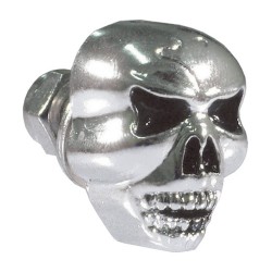 Bike It Chrome Skull Design Bolt (1 Pc)