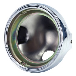 Headlight Universal 7" Chrome Casing