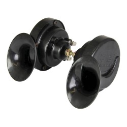 Black Twin Pack Snail Horn - 12V