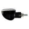 Bike It Short Stem LED Spear Indicators With Black Body And Clear Lens
