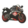 Bike It Aprilia RSV-Millie Rubber Keyfob - 110