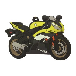 Bike It Yamaha YZF-R6 16 Rubber Keyfob - 126