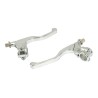 Bike It Lever Assembly Universal Short Chrome (Without Mirror Boss)