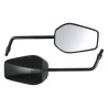 Bike It Black Universal Mirrors With 10mm Thread - U022