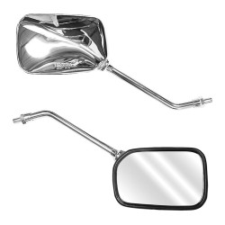 Bike It Classic Custom Universal Mirrors With 10mm Thread - UCC10