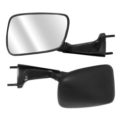 Bike IT Black Universal Fairing Type Mirrors