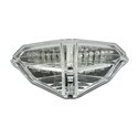 Bike It LED Rear Tail Light With Clear Lens And Integral Indicators - D099