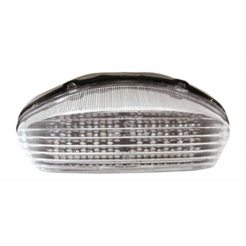 Bike It LED Rear Tail Light With Clear Lens And Integral Indicators - K029