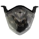 Bike It LED Rear Tail Light With Clear Lens And Integral Indicators - K087