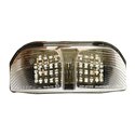 Bike It LED Rear Tail Light With Clear Lens And Integral Indicators - Y036