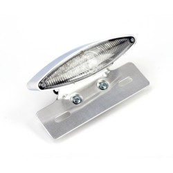 Bike It Invader LED Rear Light With Clear Lens