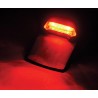 Bike It Rear Fender LED Rear Light Spoiler With Clear Lens