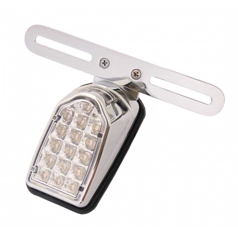 Bike It Mini Tombstone LED Rear Light With Clear Lens