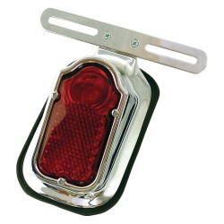 Bike It Tombstone Universal Rear/Brake Light With Number Plate Illumination 