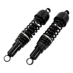 Bike It 335mm Eye To Eye Black Twin Shock Absorbers