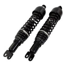 Bike It 365mm Eye To Fork Black Twin Shock Absorbers