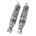 Bike It 325mm Fork To Fork Chrome Twin Shock Absorbers