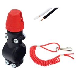 Bike It Stop Switch Universal Kill Switch With Tether - Circuit Break When Tether Off