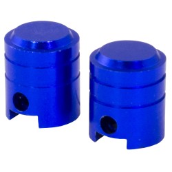 Bike It Small Piston Valve Caps - Blue