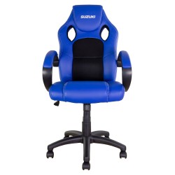 BikeTek Rider Chair Blue With Black Trim - Suzuki