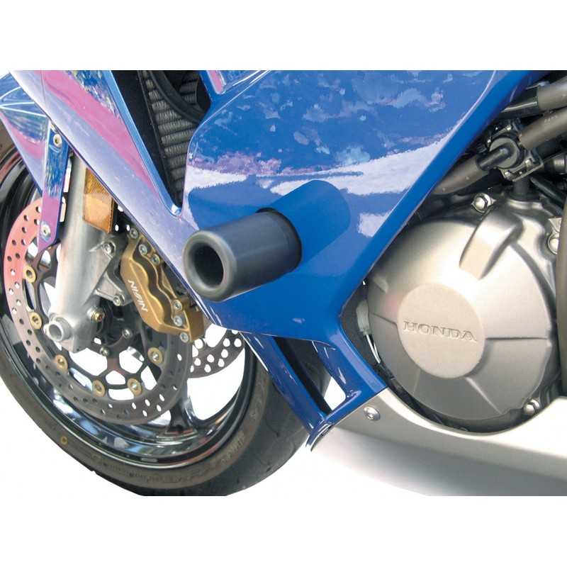 BikeTek Black STP Crash Protector For Yamaha YZF-R6 03-06