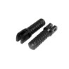 BikeTek Ally Footpegs With Slider (Pair) Suzuki Front Black SU11F