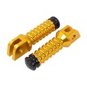 BikeTek Ally Footpegs With Slider (Pair) Yamaha Front Gold YA11F