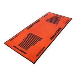 BikeTek Series 3 Orange Black Garage Mat 190 X 80cm