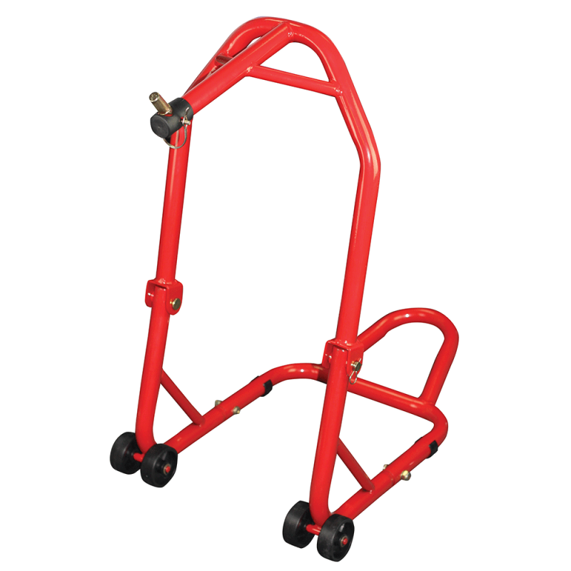 BikeTek Series 3 Front Headlift Track Paddock Stand - Red