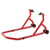 BikeTek Series 3 Rear Track Paddock Stand - Red