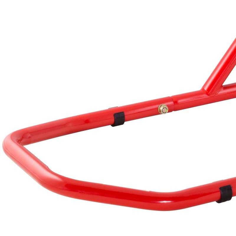 BikeTek Series 3 Rear Track Paddock Stand - Red