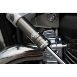 LSL Steering damper kit TRIUMPH Thruxton 16-, black