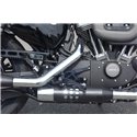 LSL Footrest system Harley Davidson 17-, black