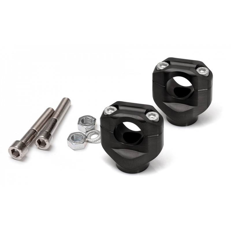 LSL Uni-clamps 38mm, black