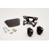 LSL Clamping block kit Ã˜28.6 MT-07, black clamping blocks