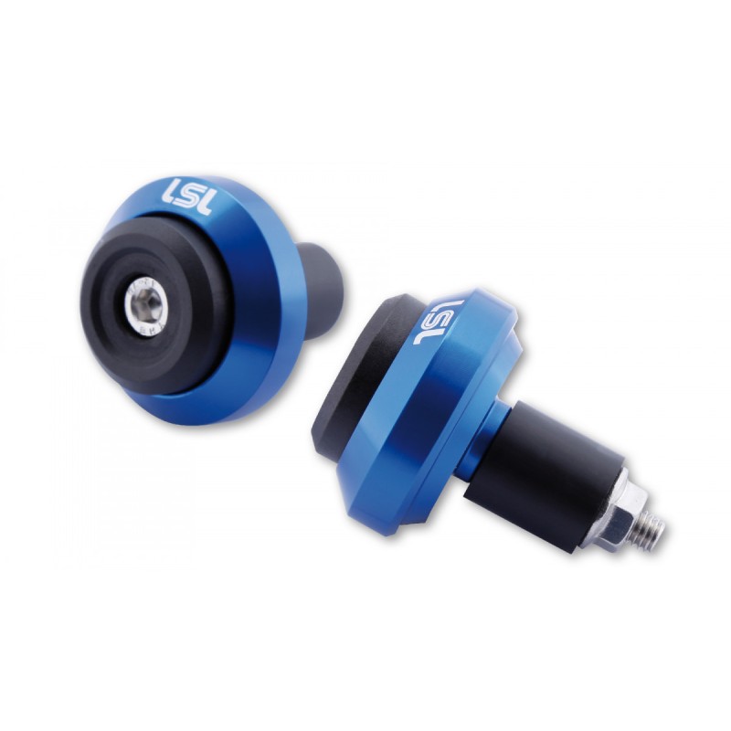 LSL GONIA handlebar weights blue, pair