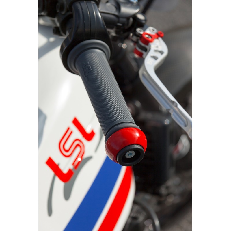 LSL CRASH Ball Signal Red/Alu handlebars