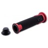 LSL Handvatten Ergonia rubber (7/8"/ø22,2mm) rood