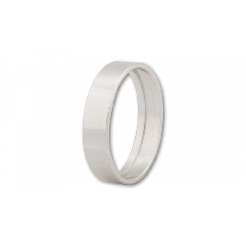 LSL Aluminium handlebar grip ring, silver for CNC-grip