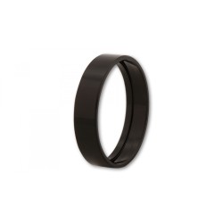 LSL Aluminium handlebar grip ring, black for CNC grip