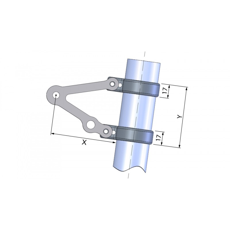 LSL Lamp holder 35mm, long, without indicator holder